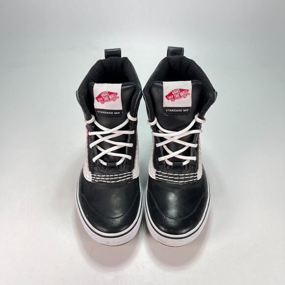 Vans Standard Mid Snow MTE Black White Waterproof Boots Men\'s Size 7 Women\'s 8.5 main image 7